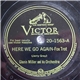 Glenn Miller And His Orchestra - Here We Go Again / Long Time No See, Baby